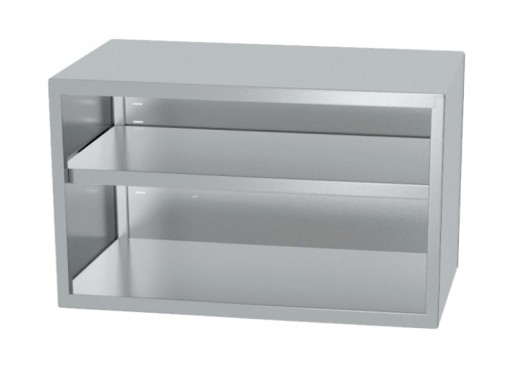 PÓŁKA REGAŁ NAŚCIENNY STAL NIERDZEWNA INOX 60cm FV