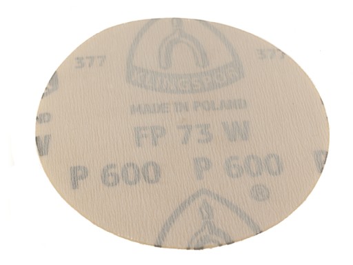 KRĄŻEK ŚCIERNY NA RZEP 125 P600 FP73WK NA FOLII