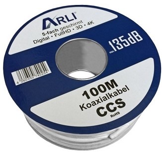 Kabel antenowy odcinek 10mb DVB-T2 SAT HD 4K