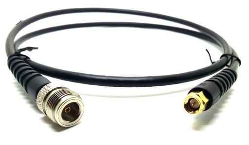 Kabel przyłącze przedłużacz H155 do anten GSM LTE wtyk SMA gniazdo N 5m