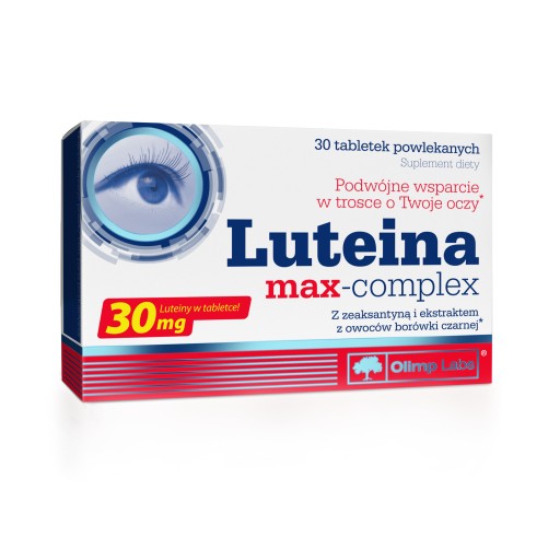 OLIMP LUTEINA MAX-COMPLEX 30tabl OCHRONA WZROKU