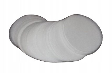 FILTRY DO MLEKA 125mm 200szt SĄCZKI WKŁADY CEDZAK