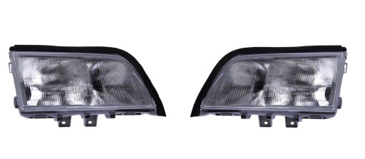 REFLEKTOR LAMPA PRZÓD MERCEDES C W202 93-96 KPL