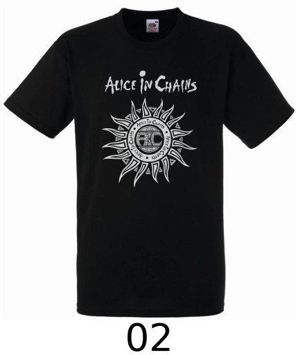 ALICE IN CHAINS T-Shirt Koszulka 16 WZORÓW M