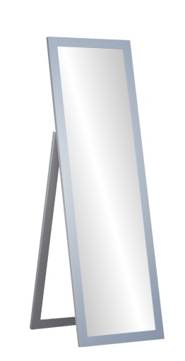 DUŻE STOJĄCE LUSTRO w ramie ALUMINIUM 160x50