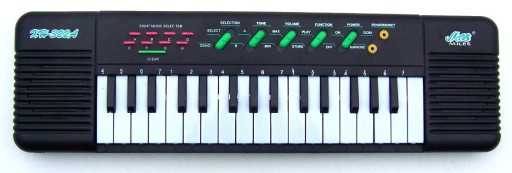 KEYBOARD ORGANY MILES XH-322A, dla DZIECI,32 clipy