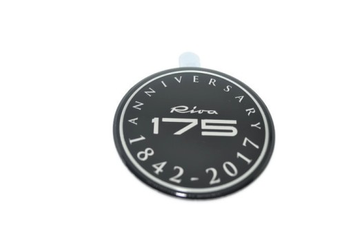 EMBLEMAT ZNACZEK FIAT 500 RIVA LIMITED EDITION 175