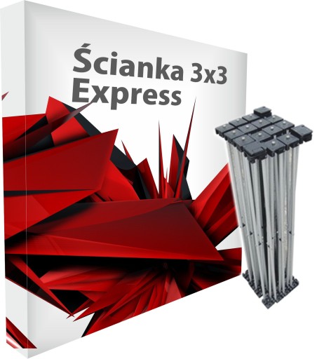 ŚCIANKA Reklamowa EXPRESS Pop Up 224x224 + PROJEKT