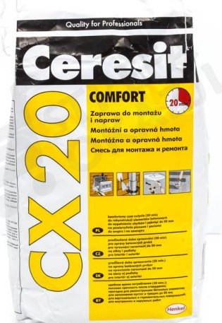 CERESIT CX 20 ZAPRAWA NAPRAWCZA 20 MINUT 5 KG