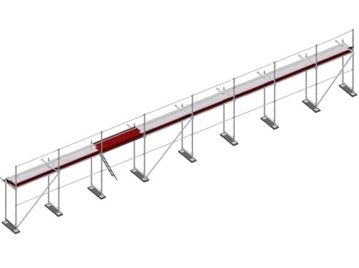 RUSZTOWANIE RUSZTOWANIA ELEWACYJNE PLETTAC 108 m²