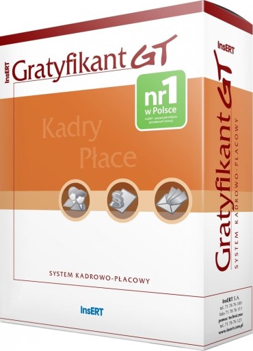 InsERT Gratyfikant GT kadry i płace