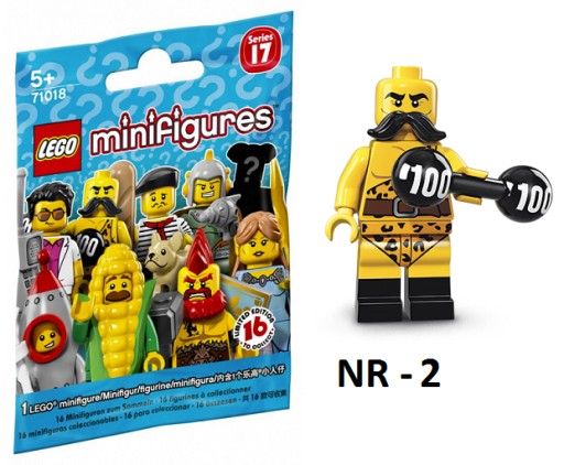 LEGO 71018 MINIFIGURES SIŁACZ CYRKOWY - NR 2