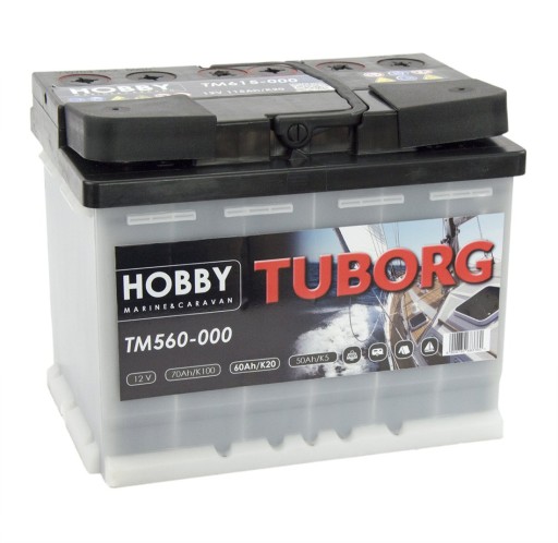 Akumulator Tuborg Hobby Marine 12V 60Ah