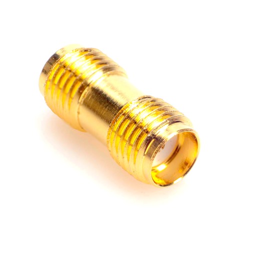 Łącznik SMA-F / SMA-F adapter PTFE/Gold Radiora