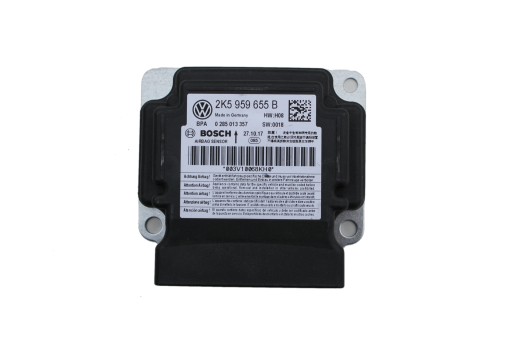 Sterownik Airbag VwAG 2K5959655B