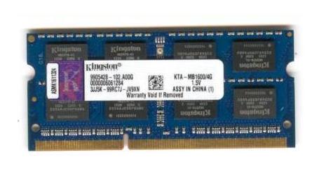 OKAZJA DDR3 KINGSTON 4GB KTA-MB1600/4G