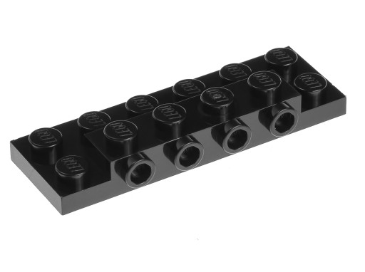 LEGO Płytka mod. 2x6x2/3 87609 czarna