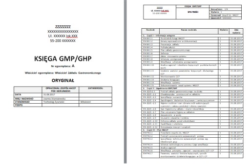 Księga GHP SAMOCHÓD - chłodnia