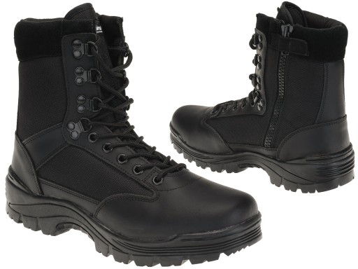 BUTY TAKTYCZNE OCHRONA SECURITY Z ZAMKIEM YKK 46