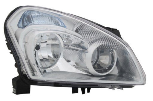 REFLEKTOR LAMPA PRZEDNI NISSAN QASHQAI 07- PRAWY