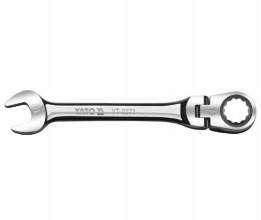 Klucz z grzechotką i przegubem YATO 14mm YT-0275
