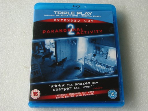 PARANORMAL ACTIVITY 2 BLU-RAY TRIPLE PLAY UK BDB
