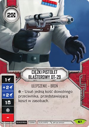 SWP DRB007 Ciężki pistolet blasterowy DT-29