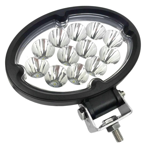 LAMPA ROBOCZA 12 LED OWALNA 12V 24V DALEKOSIĘŻNA