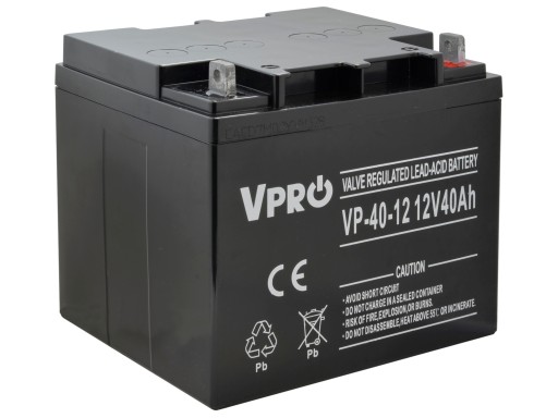 Akumulator Volt Polska 12V 40Ah VP-40-12