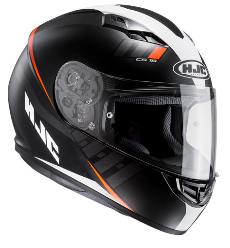 Kask integralny HJC SC-15 SPACE black/orange M