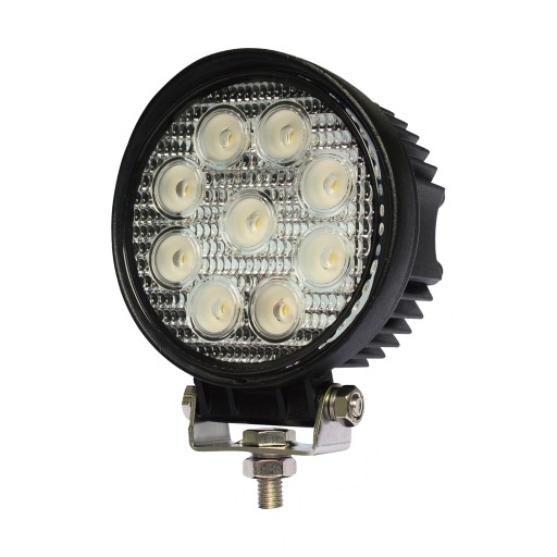 LAMPA HALOGEN SZPERACZ LED 27 W OKRĄGŁA 9 LED