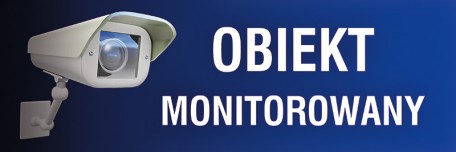 ZNAK OBIEKT MONITOROWANY 10x30 REALISTYCZNY