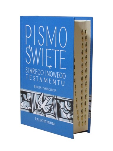 Pismo Święte Biblia Tysiąclecia mała wycięcia