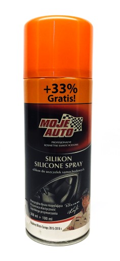 MOJE AUTO SILICONE SPRAY DO USZCZELEK 400ML KIELCE