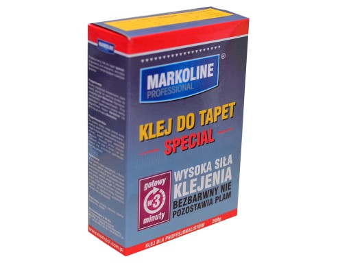 KLEJ DO TAPET TAPETA TAPETY MARKOLINE SPECIAL SQR1