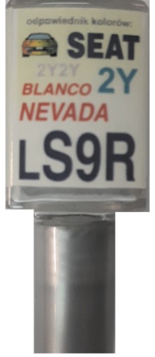 SEAT LS9R 2Y BLANCO NEVADA LAKIER ZAPRAWKA DO RYS