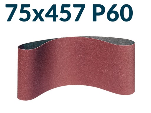 PAS BEZKOŃCOWY KLINGSPOR 75x457 P60 LS 307X