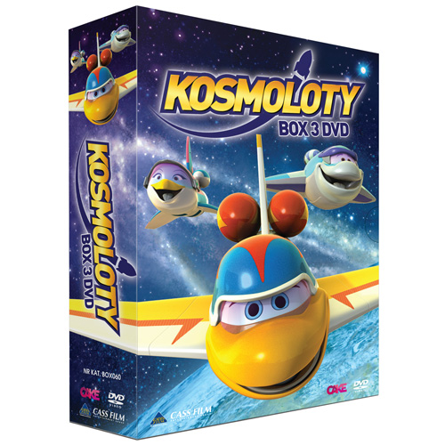 Kosmoloty - Box 3DVD, DVD Nowy..