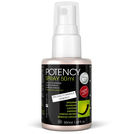 LL POTENCY SPRAY 50ml wzmacnia EREKCJĘ i POTENCJĘ