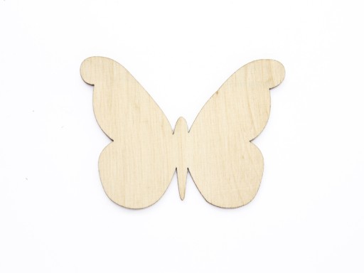 Dekor MOTYL PŁASKI sklejka decoupage ozdoba