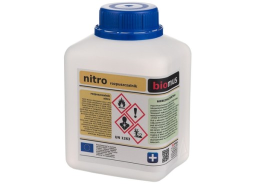 NITRO Rozpuszczalnik do farb i lak 500ml BIOMUS