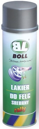 BOLL LAKIER DO FELG SAMOCHODOWYCH SREBRNY 500ml