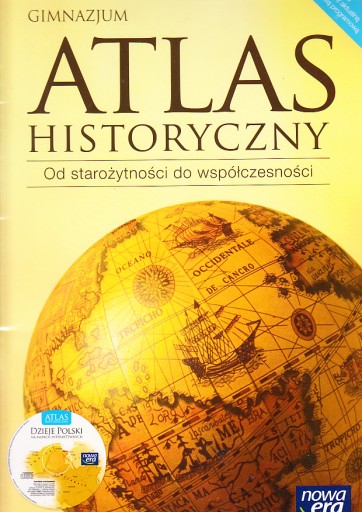 Atlas historyczny +CD Gimmazjum NOWA ERA