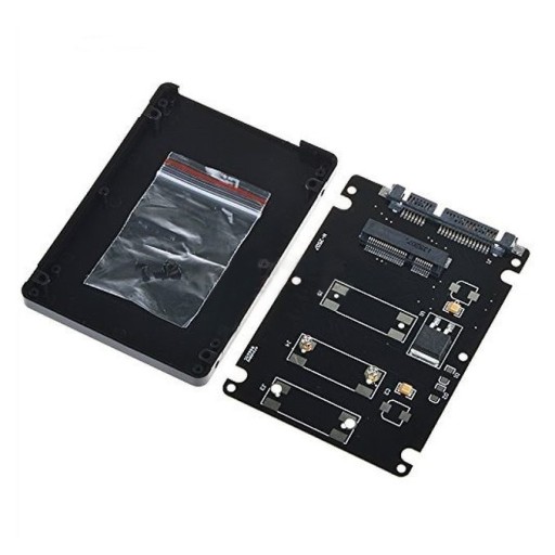 ADAPTER mSATA SATA W OBUDOWIE 2.5 DYSK SSD