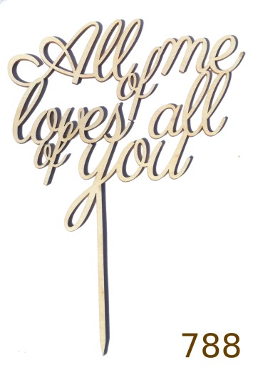 MDK Topper All me loves all of you 16,7cm-788