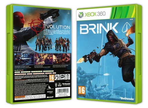 BRINK NOWA FOLIA XBOX360