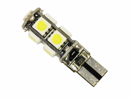 9 LED postojówki canbus SMD T10 R10 W5W can bus