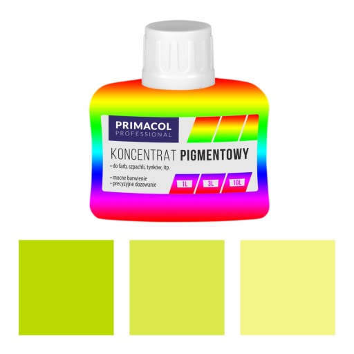 Koncentrat Pigment do Farb i Tynków 80ml wiosenny