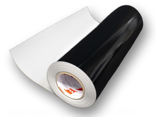 Okleina Meblowa ORACAL 641 Czarna/Biała 50cm