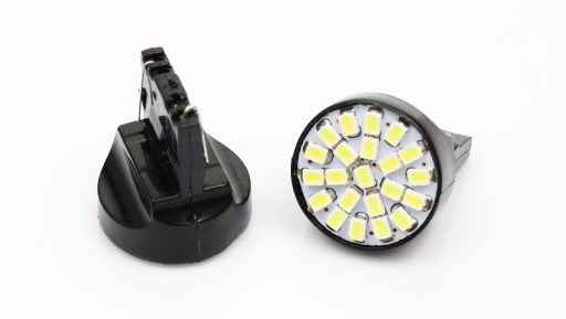 ŻARÓWKA 22x LED SMD W21W 12V T20 POZYCYJNA USA